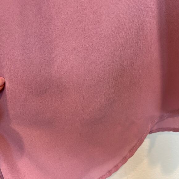 Torrid Flowy 3/4 Sleeve Pink/Lilac Blouse | Women's 2x | Torrid 2 - Picture 9 of 13